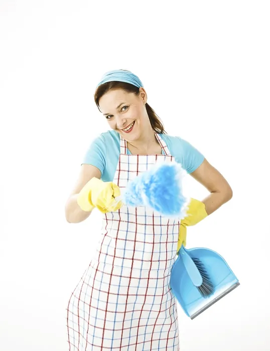 Framed Print : Cleaning Lady at Work Print Framed Print : Cleaning Lady at Work Print