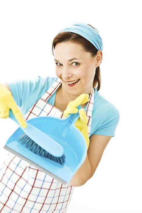 Framed Print : Cleaning Lady at Work Print Framed Print : Cleaning Lady at Work Print