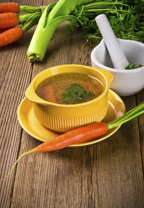 Framed Print : Clear Broth Print Framed Print : Clear Broth Print