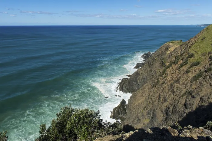 Framed Print : The Cliffs of Cape Byron Print, Byron Bay, Australia Framed Print : The Cliffs of Cape Byron Print, Byron Bay, Australia