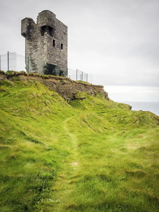 Framed Print : At the Cliffs of Moher Print, Ireland