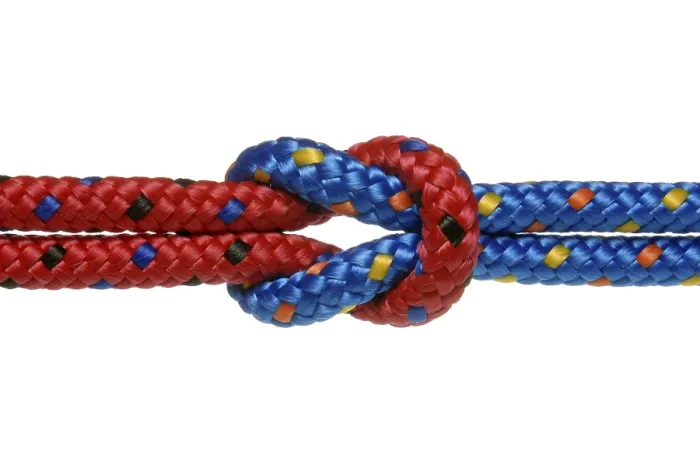 Framed Print : Two Climbing Ropes Bound Together Print Framed Print : Two Climbing Ropes Bound Together Print