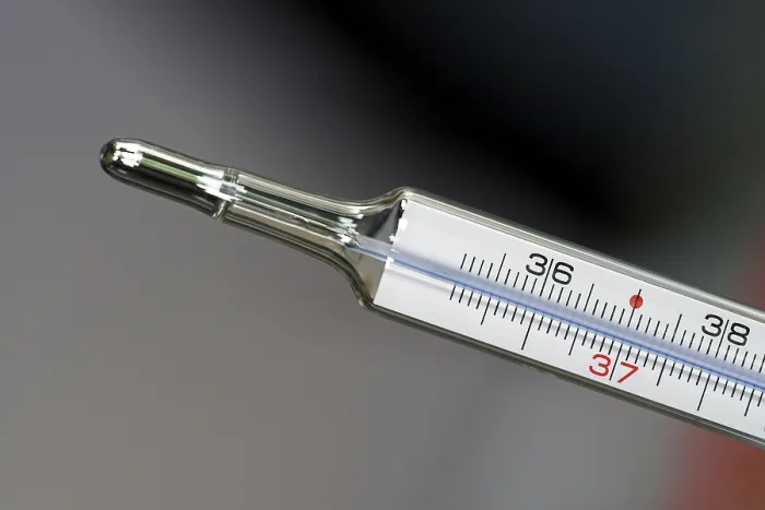 Framed Print : Clinical Thermometer Print Framed Print : Clinical Thermometer Print