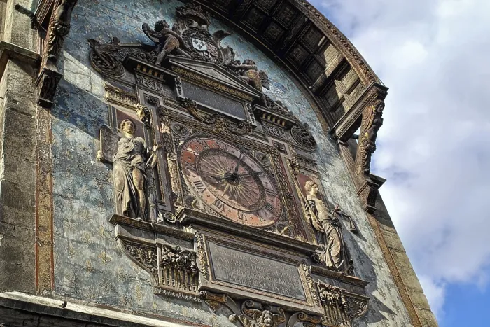 Framed Print : The Clock Tower in Paris Print