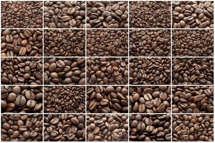 Framed Print : Close-up of Brown Coffee Beans Print Framed Print : Close-up of Brown Coffee Beans Print