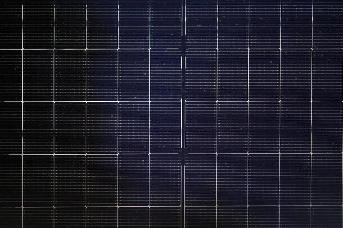 Framed Print : Close-up Print of Solar Module, Fellbach, Germany Framed Print : Close-up Print of Solar Module, Fellbach, Germany