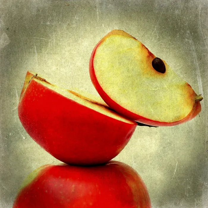 Framed Print : Close-up of Red Apple Print Framed Print : Close-up of Red Apple Print