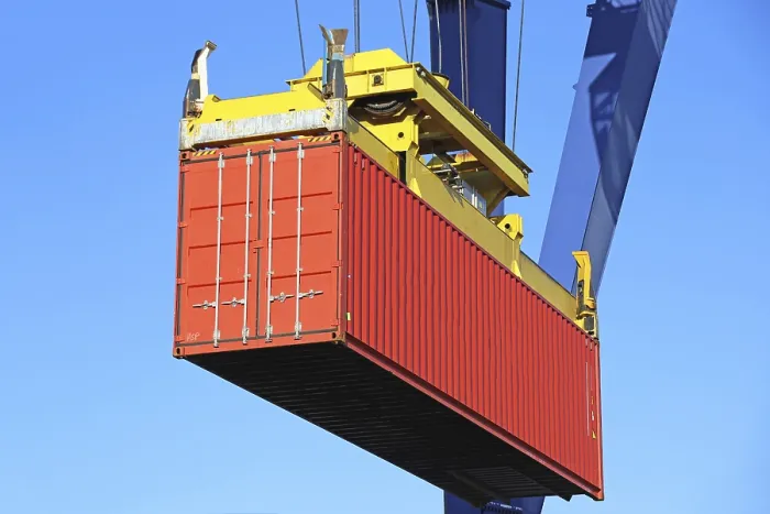 Framed Print : Close-up of Container Shipping Print Framed Print : Close-up of Container Shipping Print