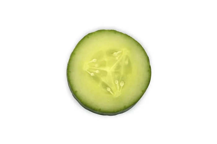 Framed Print : Close-up of a Single Cucumber Slice Print Framed Print : Close-up of a Single Cucumber Slice Print