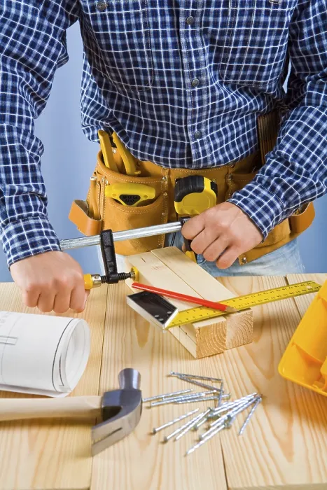 Framed Print : Close-up Print of a Carpenter at Work Framed Print : Close-up Print of a Carpenter at Work