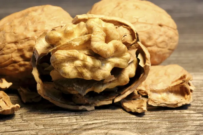Framed Print : Close-up of walnuts on the table Print Framed Print : Close-up of walnuts on the table Print