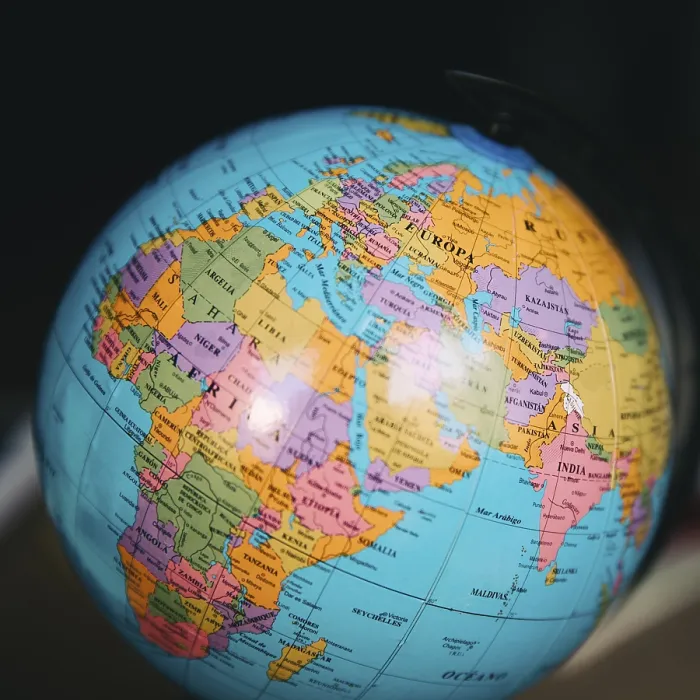 Framed Print : Close-up World Globe Print Framed Print : Close-up World Globe Print