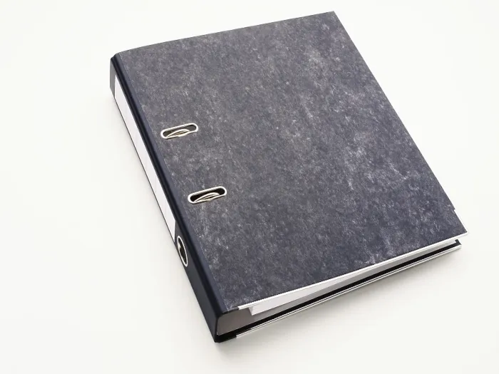 Framed Print : Closed Ring Binder Print Framed Print : Closed Ring Binder Print