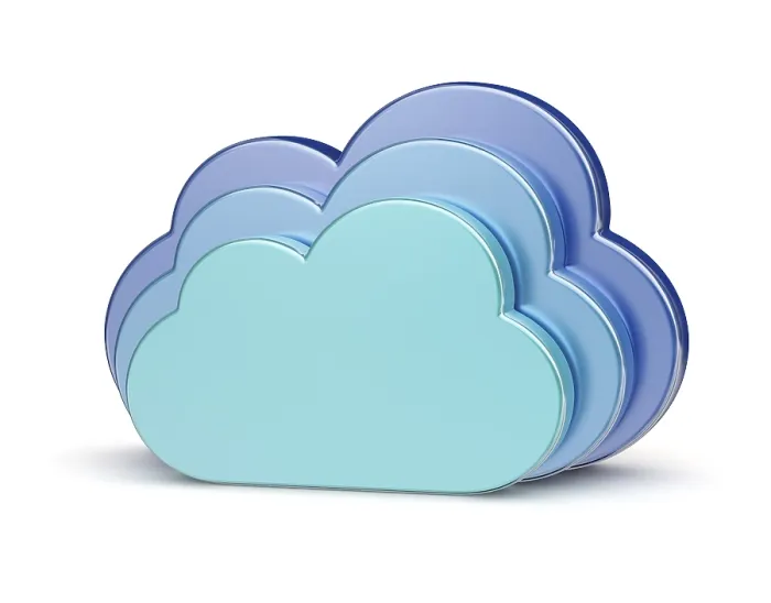 Framed Print : Cloud Computing Print - Blue Metallic Clouds Framed Print : Cloud Computing Print - Blue Metallic Clouds