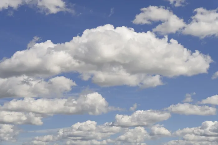Framed Print : Cloud Formation Print, Cumulus Clouds in Blue Sky Framed Print : Cloud Formation Print, Cumulus Clouds in Blue Sky