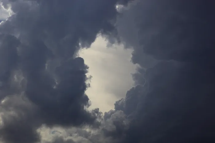 Framed Print : Cloud Hole Print - Thunderclouds Framed Print : Cloud Hole Print - Thunderclouds