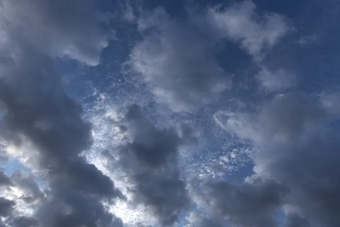 Framed Print : Cloud Structure in Early Morning, Bavaria Print