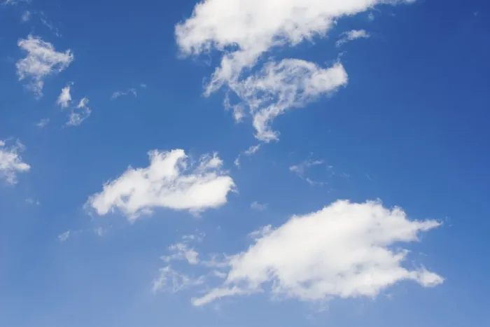 Framed Print : Clouds in a Blue Sky Print Framed Print : Clouds in a Blue Sky Print