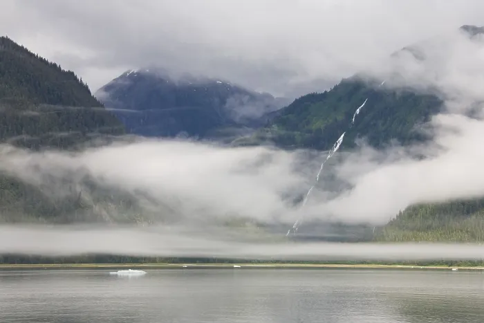Framed Print : Clouds, Endicott Arm Print, Inside Passage
