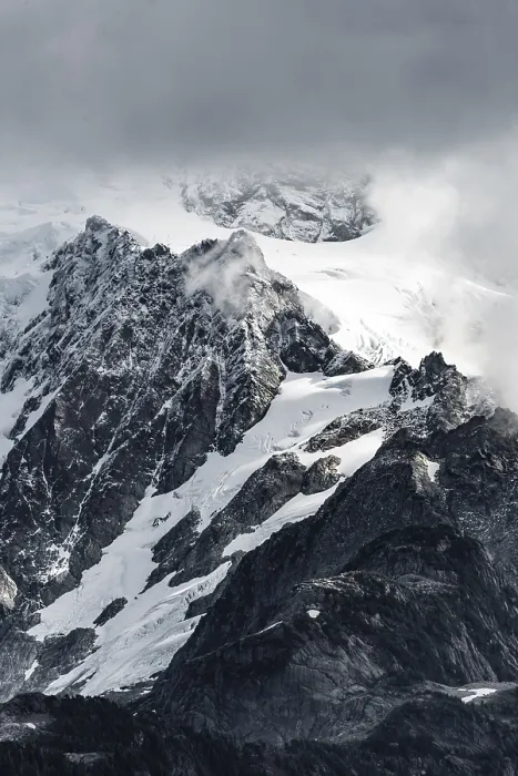 Framed Print : Clouds over Glaciers with Snow Print, Mt. Shuksan, Washington Framed Print : Clouds over Glaciers with Snow Print, Mt. Shuksan, Washington