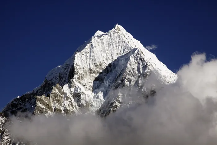 Framed Print : Clouds in front of Mt. Thamserku Print, Nepal Framed Print : Clouds in front of Mt. Thamserku Print, Nepal