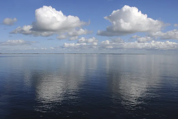 Framed Print : Weather Print: Clouds with Reflections in the North Sea Framed Print : Weather Print: Clouds with Reflections in the North Sea