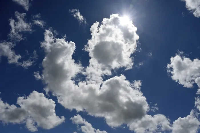 Framed Print : Clouds and Sun Print Framed Print : Clouds and Sun Print
