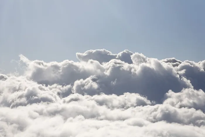 Framed Print : Clouds, view from airplane Print Framed Print : Clouds, view from airplane Print