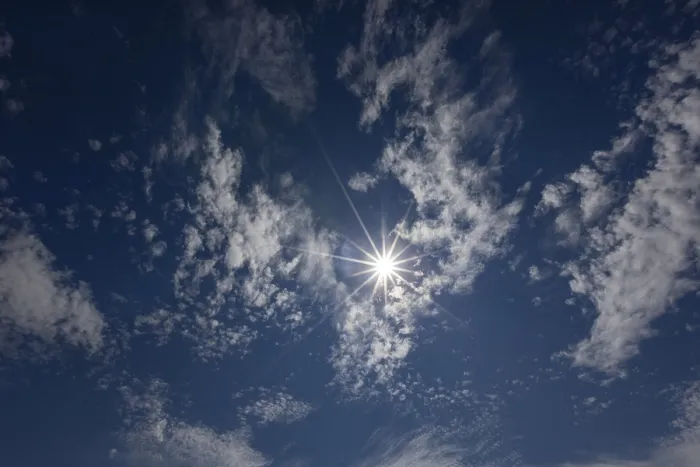 Framed Print : Cloudy Sky with Altocumulus Clouds and Sun Rays Print, Innviertel, Austria Framed Print : Cloudy Sky with Altocumulus Clouds and Sun Rays Print, Innviertel, Austria