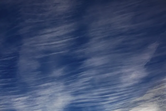 Framed Print : Cloudy Sky with Cirrus Clouds Print, Austria Framed Print : Cloudy Sky with Cirrus Clouds Print, Austria