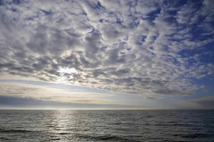 Framed Print : Cloudy Sky Print, Baltic Sea Coast, Germany Framed Print : Cloudy Sky Print, Baltic Sea Coast, Germany