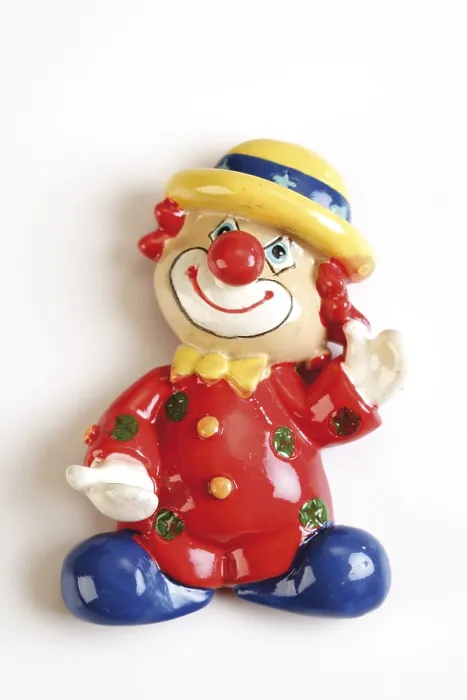 Framed Print : Vintage Clown Print Artwork Framed Print : Vintage Clown Print Artwork
