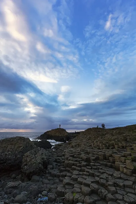 Framed Print : Giant's Causeway Coast Evening Print Framed Print : Giant's Causeway Coast Evening Print