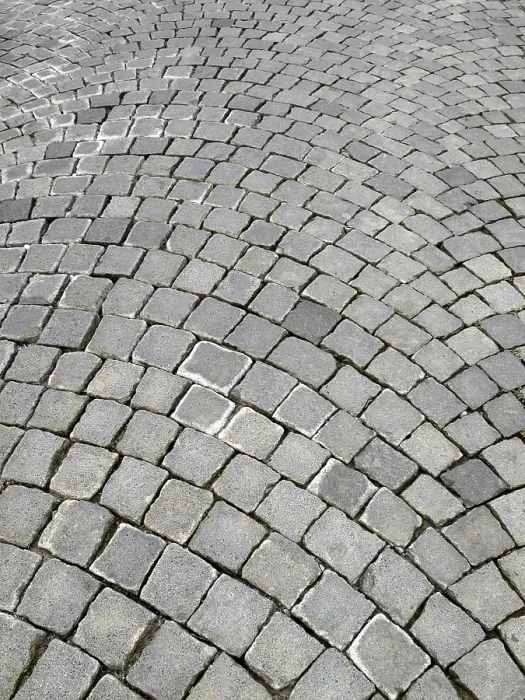 Framed Print : Cobblestone Texture Print - ImageBROKER