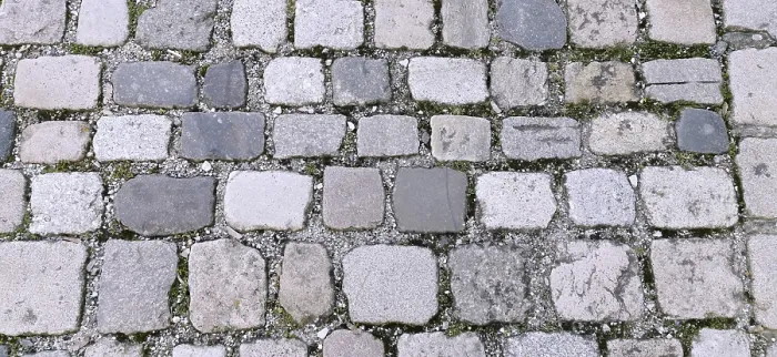 Framed Print : Cobblestones with moss in the intermediate joints Print Framed Print : Cobblestones with moss in the intermediate joints Print