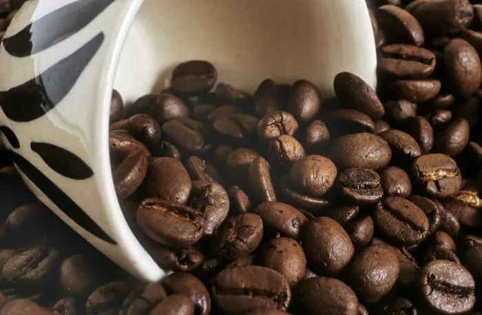 Framed Print : Coffee Beans Print - Roasted Coffee Bean Image Framed Print : Coffee Beans Print - Roasted Coffee Bean Image