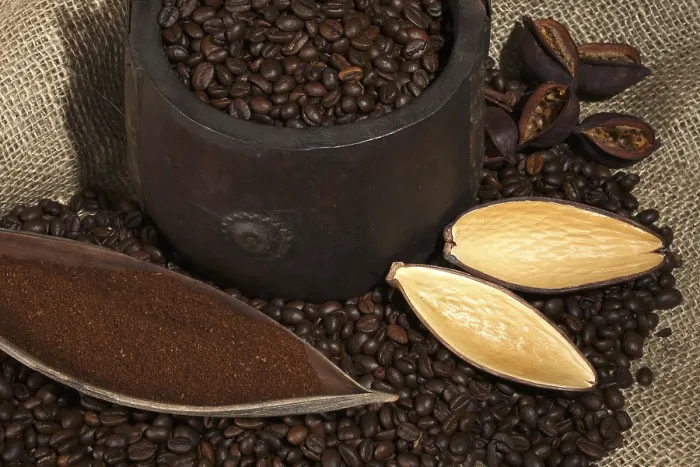 Framed Print : Coffee Beans Print - High-Quality Roasted Coffee Beans Framed Print : Coffee Beans Print - High-Quality Roasted Coffee Beans