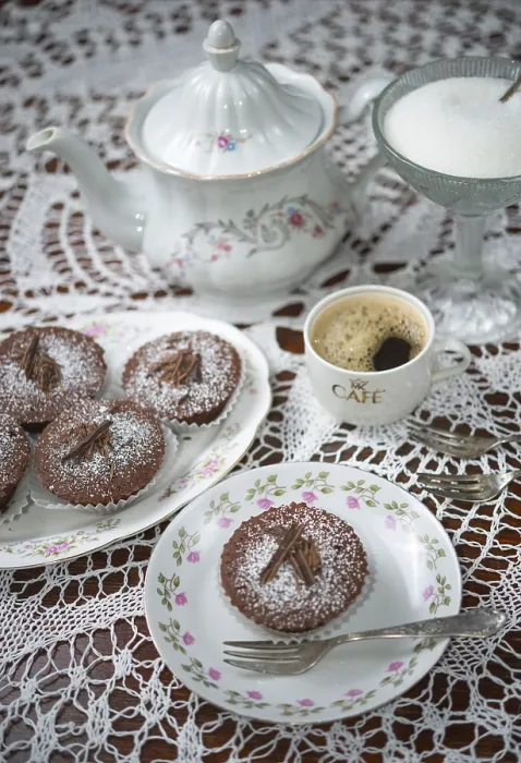 Framed Print : Coffee and Muffin Print Framed Print : Coffee and Muffin Print