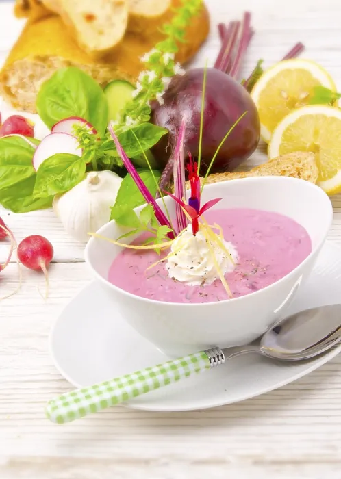 Framed Print : Cold Beet Soup Print Framed Print : Cold Beet Soup Print