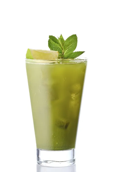 Framed Print : Cold Refreshing Lemonade with Matcha Tea Print Framed Print : Cold Refreshing Lemonade with Matcha Tea Print