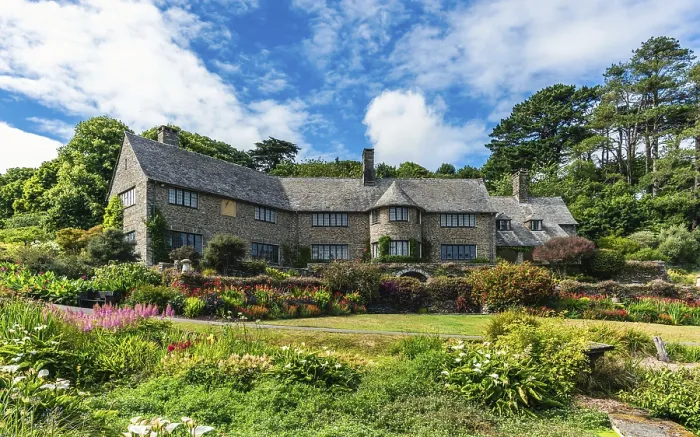 Framed Print : Coleton Fishacre Print, Devon Coastline Framed Print : Coleton Fishacre Print, Devon Coastline