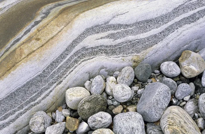 Framed Print : Colored Pebbles on Gneiss, Verzasca Riverbed Print Framed Print : Colored Pebbles on Gneiss, Verzasca Riverbed Print