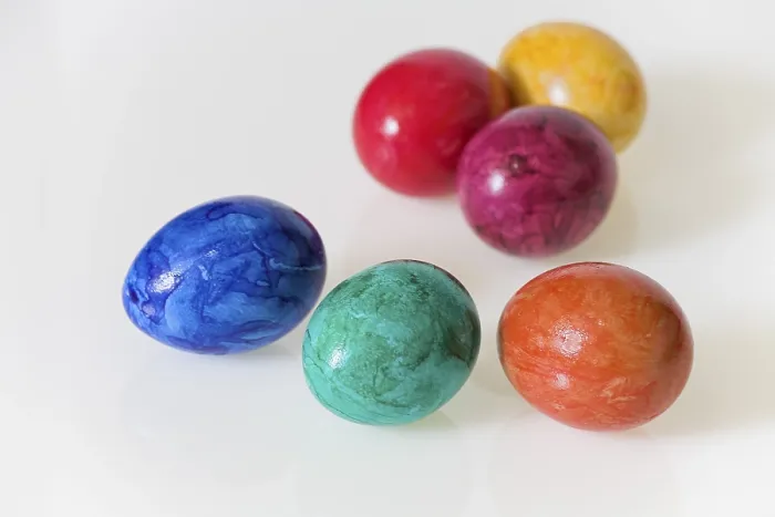 Framed Print : Colored Easter Eggs Print Framed Print : Colored Easter Eggs Print
