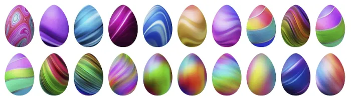 Framed Print : Colorful Easter Eggs Print Collection Framed Print : Colorful Easter Eggs Print Collection