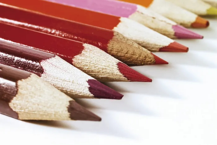 Framed Print : Coloring Pencils Print Framed Print : Coloring Pencils Print