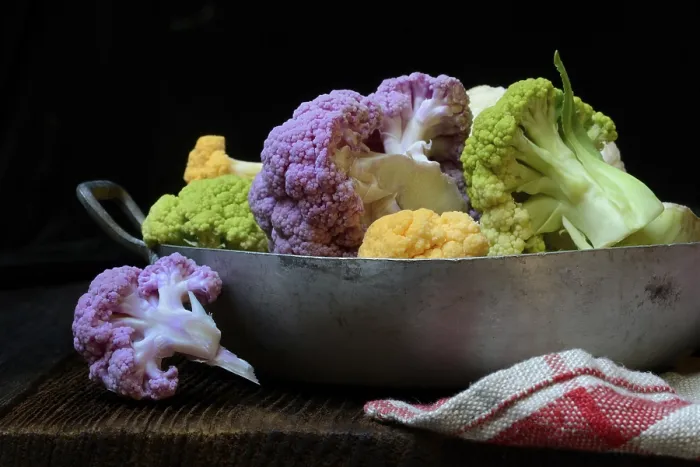Framed Print : Coloured cauliflower in shell, Germany print Framed Print : Coloured cauliflower in shell, Germany print