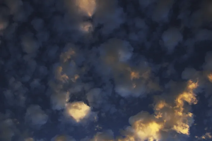 Framed Print : Coloured Clouds Print, Germany Framed Print : Coloured Clouds Print, Germany