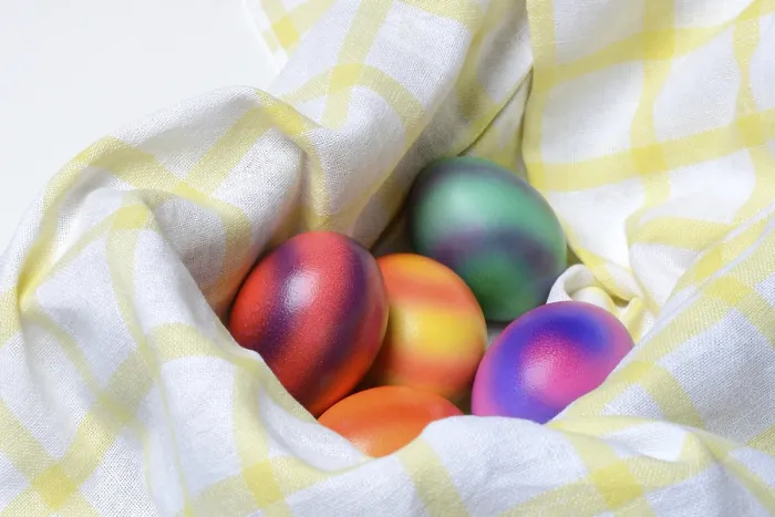 Framed Print : Colourful Easter Eggs Print Framed Print : Colourful Easter Eggs Print