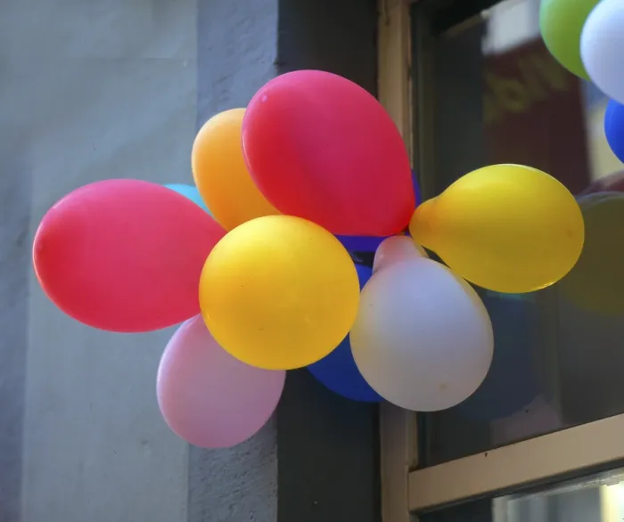 Framed Print : Colourful Balloons Print Framed Print : Colourful Balloons Print