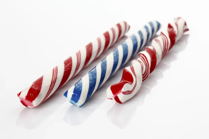 Framed Print : Colourful Candy Canes Print Framed Print : Colourful Candy Canes Print